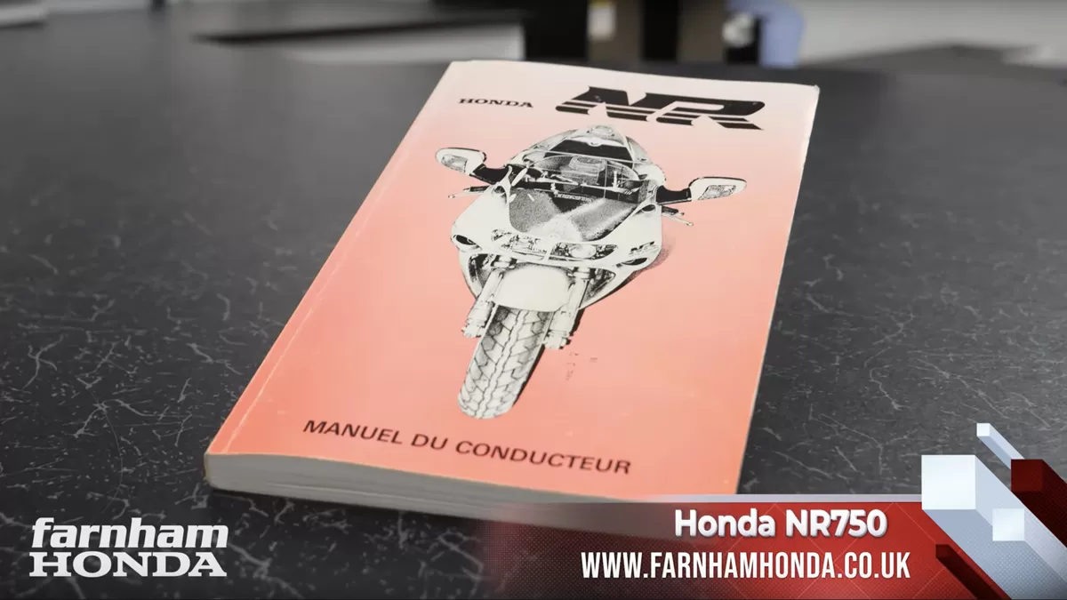 Honda NR750 Owners Handbook