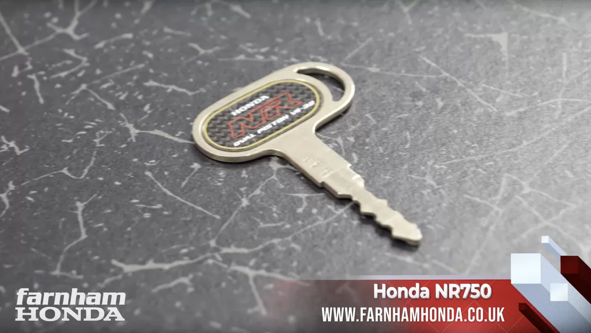 Honda NR 750 RC41 Oval key