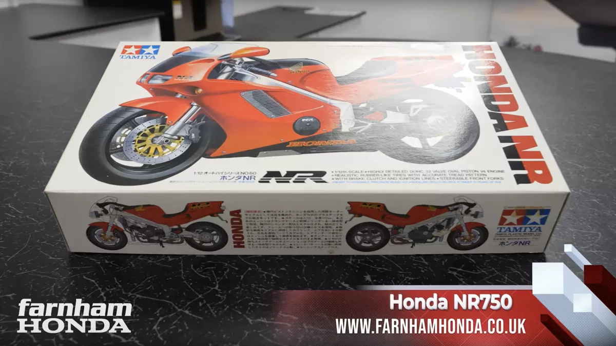 Tamiya Model Honda NR750